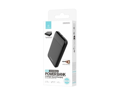 Techancy Mini Power Bank 5000mAh TF2803 10W Carregamento Rapido